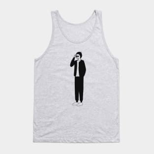 Cool character illustration Tank Top